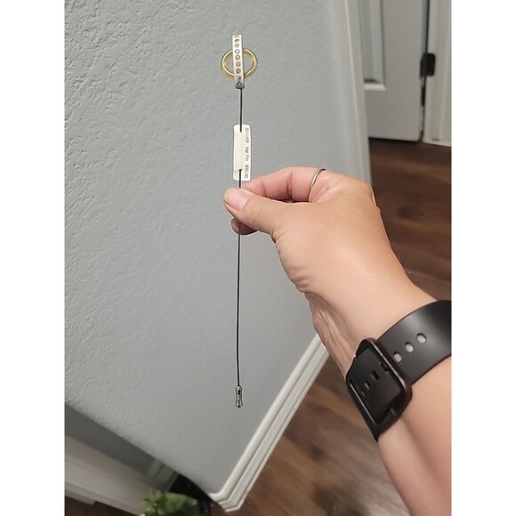 Vintage Celluloid Stick/Hat Pin-Art Deco Style-Clear Rhinestones Atlas Shrugged - Picture 8 of 10